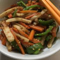 ほしコ's cooksnap of when they made ちくわとピーマンと人参のきんぴら.