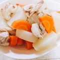 igaparu's cooksnap of when they made 鶏と大根の煮物(塩味).