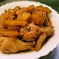 さｰちゃン's cooksnap of when they made パインの缶詰で作る手羽元の照煮.