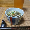 ダイナマイト漆黒's cooksnap of when they made もずくときゅうりと長芋の酢の物.