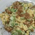 みがつくひと's cooksnap of when they made ★ｵｸﾗ＆納豆のﾏﾖ玉炒め★.