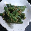 ゆきらっくま's cooksnap of when they made 電子レンジｄｅいんげんの胡麻和え.