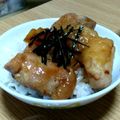 ミニマフィン's cooksnap of when they made 簡単！鶏もも肉の焼き鳥丼(タレ別保存用).