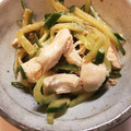 さま〜しゃ's cooksnap of when they made 簡単おかず♪ささみと胡瓜の胡麻つゆ.