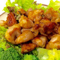 しちみママ's cooksnap of when they made 揚げない唐揚げの甘酢あえ♡.