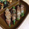 すかちゃん♡'s cooksnap of when they made 簡単美味♡オクラの肉巻き照り焼き♡.