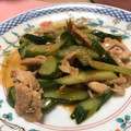 hiji03's cooksnap of when they made 焼肉のたれで簡単！豚肉ときゅうりの炒め物.