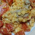 ハルハルマン's cooksnap of when they made 簡単5分朝ご飯♪たまご＆トマトの炒め物.