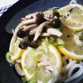 きょたいん's cooksnap of when they made 冷製レモンおろシソうどん.