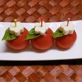 のば☀のば's cooksnap of when they made プチトマトのひとくちカプレーゼ.