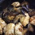 mamehana94's cooksnap of when they made 鶏むねと茄子のマヨぽん炒め.