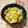 クレイプメートル's cooksnap of when they made 簡単♬こま切れ肉で『玉ねぎ入り豚肉丼』.