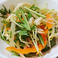 白夜要's cooksnap of when they made もやしを使ったカニカマサラダ.
