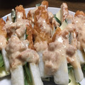ckhkmb15's cooksnap of when they made 竹輪のしそチーズ挟み☆梅マヨソース.