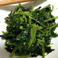 かおるっこら's cooksnap of when they made 塩麹で♡ほうれん草と海苔のおひたし♡.