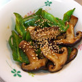 ゆりYO船長's cooksnap of when they made コクうま＊ピーマンと椎茸のオイスター炒め.