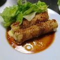 みよちん１２１８'s cooksnap of when they made 甘辛だれ！チーズin竹輪の豚肉巻き.