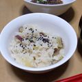 umihey's cooksnap of when they made ほっこりさつまいもご飯.