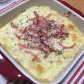 mami_mu's cooksnap of when they made 豆腐のホワイトソースでハムグラタン♪.