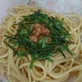 kashikon's cooksnap of when they made 簡単！大葉と明太子のパスタ.