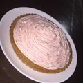 maa___'s cooksnap of when they made ❀桜のモンブランタルト❀.