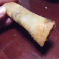 terra-sun's cooksnap of when they made にら納豆☆チーズ☆春巻き.