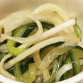 ♡てらまゆ♡'s cooksnap of when they made ナムル風大根と胡瓜の酢の物.