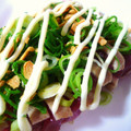 悠おかしゃん's cooksnap of when they made まぐろのたたき♪マヨポンがけ.