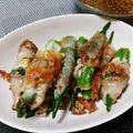 Panちゃんー☆'s cooksnap of when they made チーズinオクラの豚肉巻き.