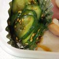 kojyu's cooksnap of when they made ○きゅうりのゴマあえ○.