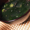 つくらせて's cooksnap of when they made わかめとおくらの中華スープ.