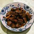 ぽんこ♡'s cooksnap of when they made 砂肝と心臓の甘辛煮★.