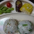 しもきゅう's cooksnap of when they made 簡単美味しい＊パルメザンしらすおにぎり＊.