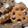 kuroyan's cooksnap of when they made 簡単♪厚切りれんこんの照焼きにんにく風味.