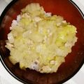 skunki's cooksnap of when they made 体に染み入る✿白菜と豚ひきのあんかけご飯.
