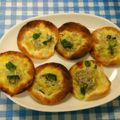 ととろ＆めい's cooksnap of when they made 餃子の皮で簡単おつまみ しらす・チーズ.