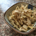 miwamom's cooksnap of when they made 豚しゃぶとゴボウのゴマソース.