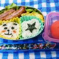 ４兄弟ママちゃん's cooksnap of when they made 簡単すぐ！お弁当パンダのおむすび♪.