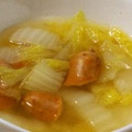 yo_kun's cooksnap of when they made 白菜とソーセージのスープ.
