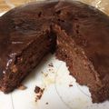 ごごんた's cooksnap of when they made 炊飯器でチョコバナナケーキ.