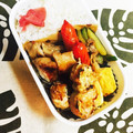 ゆうっちママ's cooksnap of when they made お弁当に☆ちくわのお好み焼き風☆.