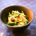 runa10's cooksnap of when they made 簡単＊千切りキュウリの梅おかか和え.