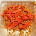 cana226's cooksnap of when they made 材料たった2個♡紅生姜納豆(ﾉ´∀｀*).