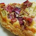 アビシニアンのしっぽ's cooksnap of when they made 超簡単♬ルバーブとレーズンのクラフティ.
