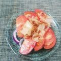 NAOばあさん's cooksnap of when they made トマトと新玉ねぎのポン酢サラダ.