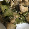☆キャシー♪'s cooksnap of when they made 豚肉とナスとピーマンの炒め煮.