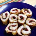 チワワ♡'s cooksnap of when they made はんぺんの梅しそ巻き焼き.
