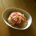 ☆こまっと☆'s cooksnap of when they made フルーツトマトとバジルの冷製パスタ.