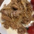 kurumi0122's cooksnap of when they made 照りが魅力♥豚のしょうが焼き♥簡単すぎ‼.