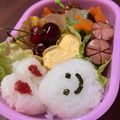 し〜〜ちゃん's cooksnap of when they made メリーズの白うさぎちゃん＊キャラ弁.